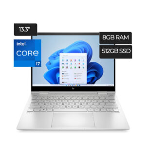HP Envy x360 Convertible 13-bf0013dx, 12th Gen Intel Core i7 1250U, 8GB RAM, 512GB SSD, 13.3" FHD IPS Touch Screen, Backlit Keyboard, Windows 11 -66B41UA