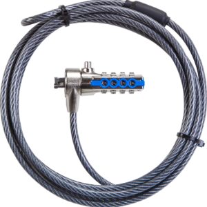 Targus DEFCON T-Lock Resettable Combination Cable Lock - PA410E