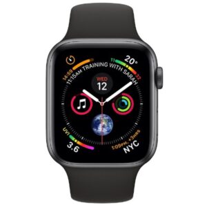 Apple Watch Series 4 40mm black/red  | MTVD2AE/A