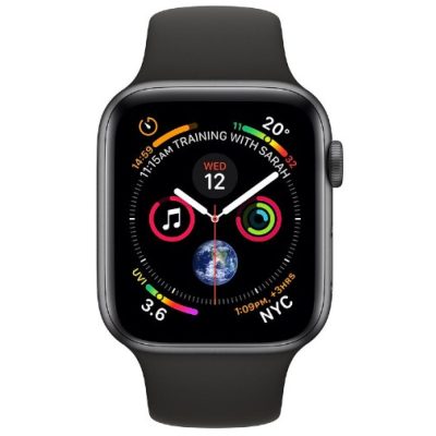 Apple Watch Series 4 40mm black/red  | MTVD2AE/A