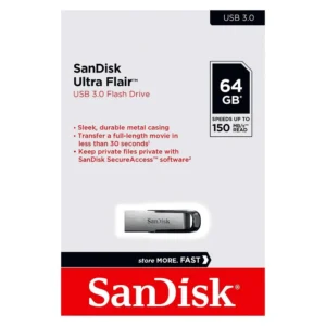SanDisk Ultra Flair 3.0 64GB Flash Drive