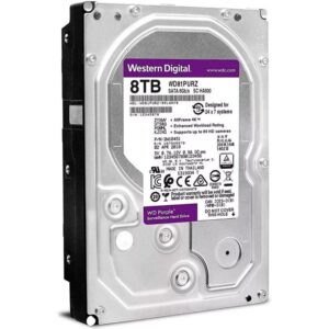 WD Purple Pro Surveillance Hard Drive - 8TB, 256 MB