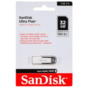 SanDisk Ultra Flair 3.0 32GB Flash Drive