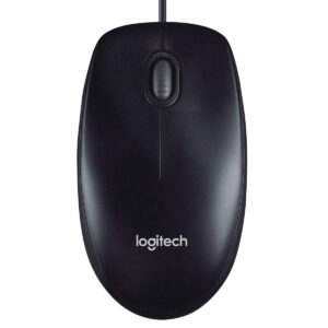 The Logitech M90 USB Optical Mouse is a reliable and affordable wired mouse offering precise control and comfortable use.