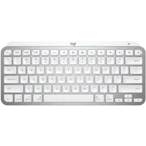 Logitech MX Keys Mini For Mac Bluetooth Illuminated Keyboard - Pale Gray - 920-010526