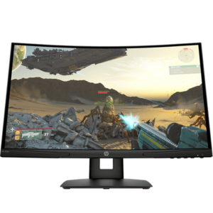 HP X24c Curved Gaming Monitor.