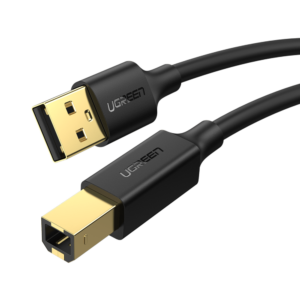 UGREEN USB 2.0 AM to BM Printer Cable 2m (Black) - US135